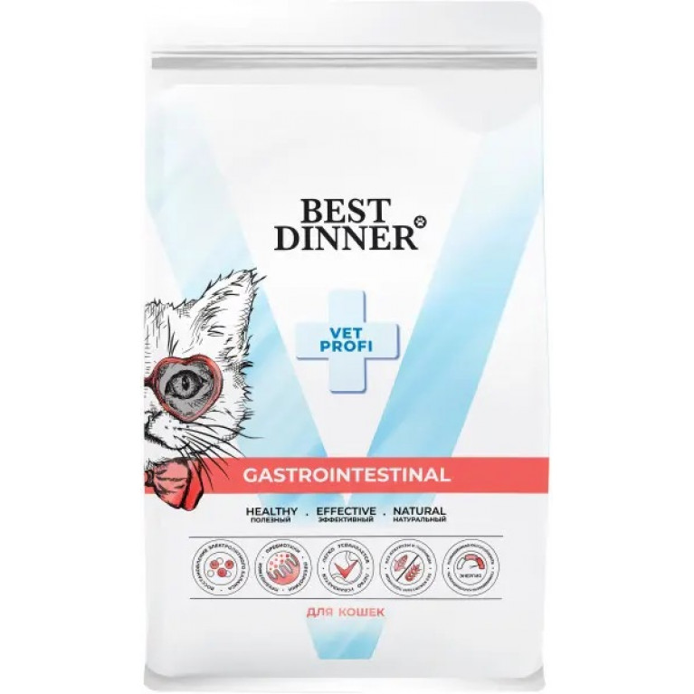 Best Dinner Vet Profi Gastrointestinal Сухой корм для кошек при проблемах пищеварения